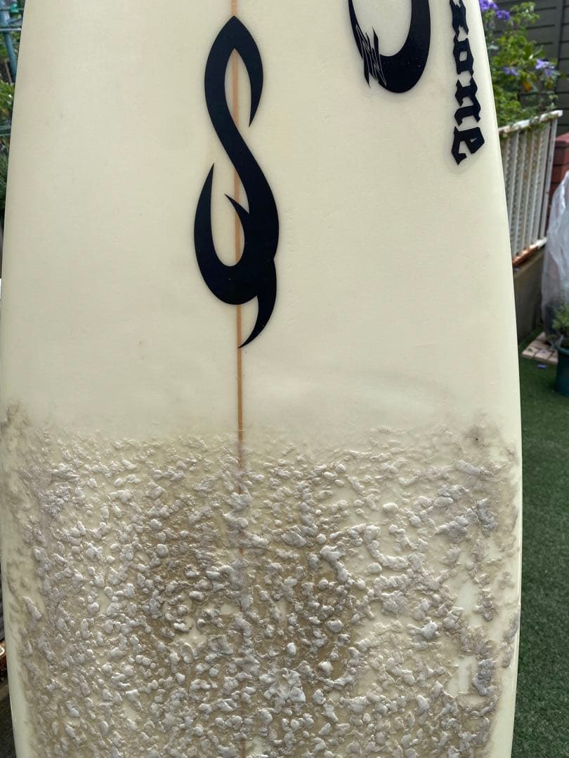 サーフボード　5.11 ft ケース、コード付き　送料込み