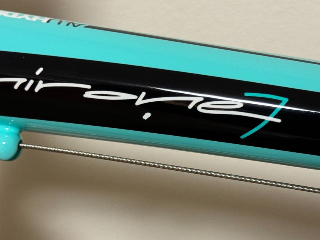 Bianchi via nirone7 Celeste TIAGRAコンポセット