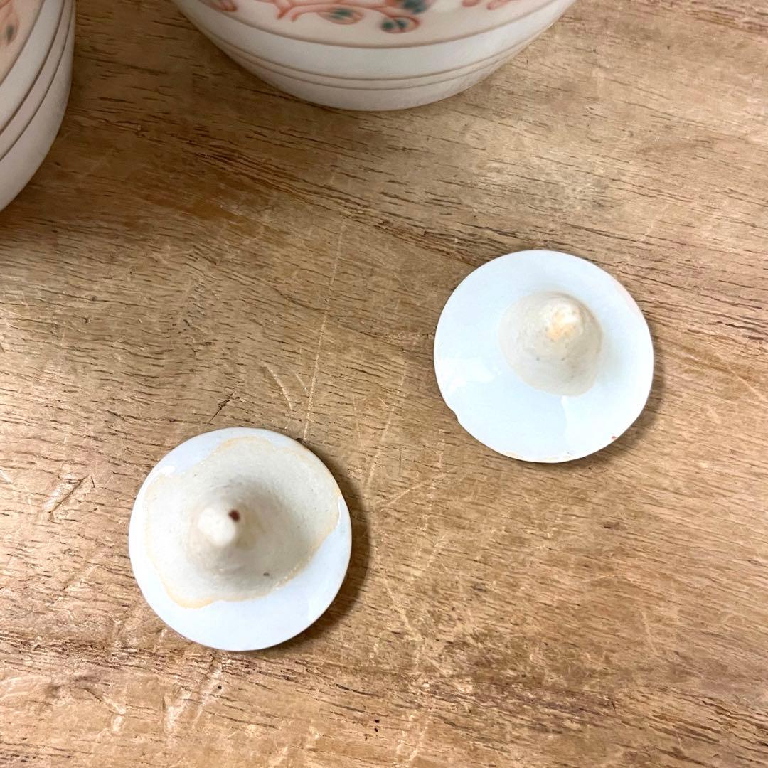 九谷焼 酒器セット 敷き皿付きお猪口 5客 お銚子2個 小鉢 1個 共箱付き