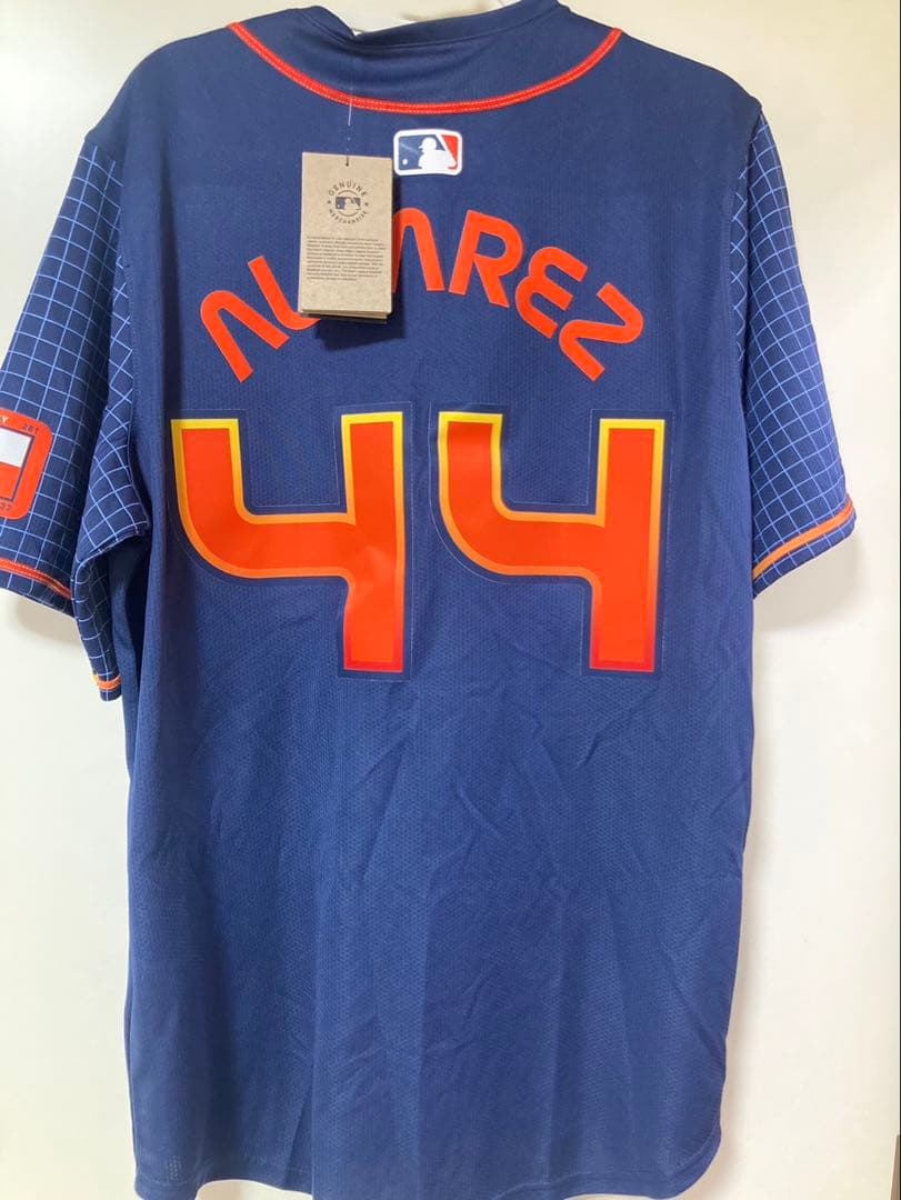 ヒューストン・アストロズ　シティコネクトユニフォーム　44番 アルバレスモデル