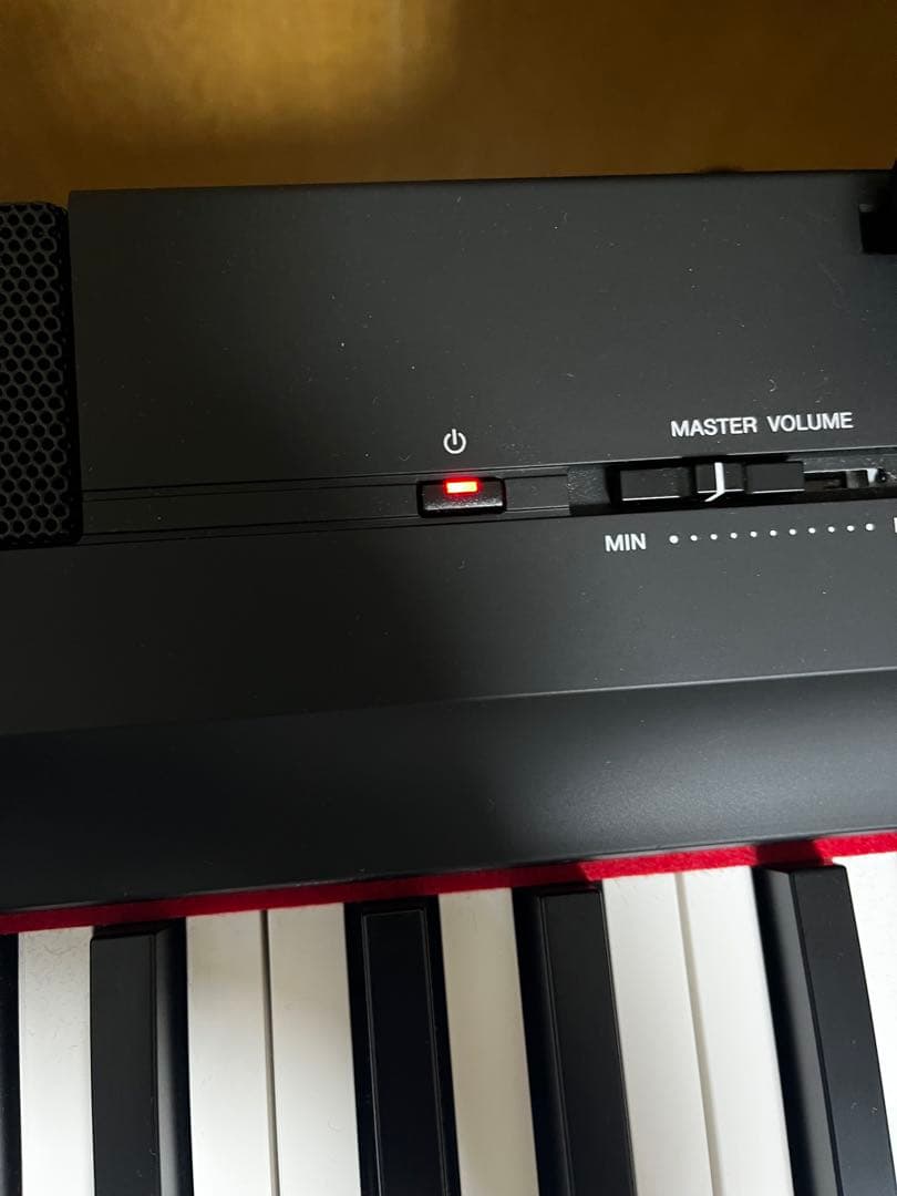 【動作確認済み】YAMAHA p125 88鍵 譜面台、ペダル、教科書付き