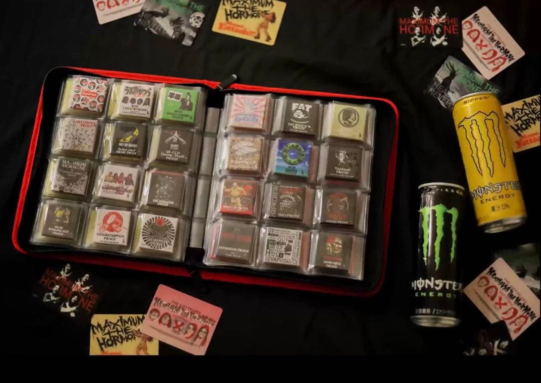 マキシマムザホルモン プルーフ コレクションバインダー モンスターコラボ