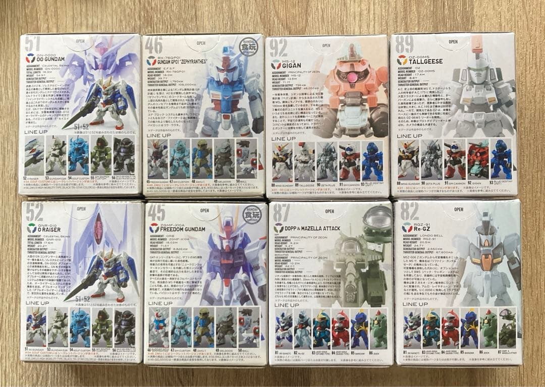 ガンダムコンバージセット販売