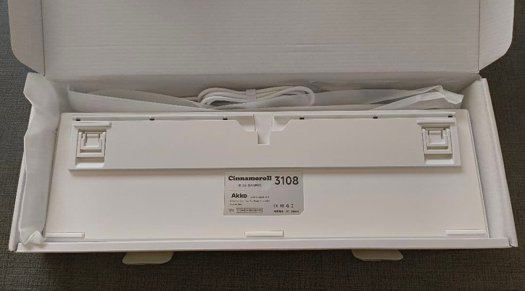 値下げ中 AKKO サンリオコラボ シナモロール メカニカルキーボード