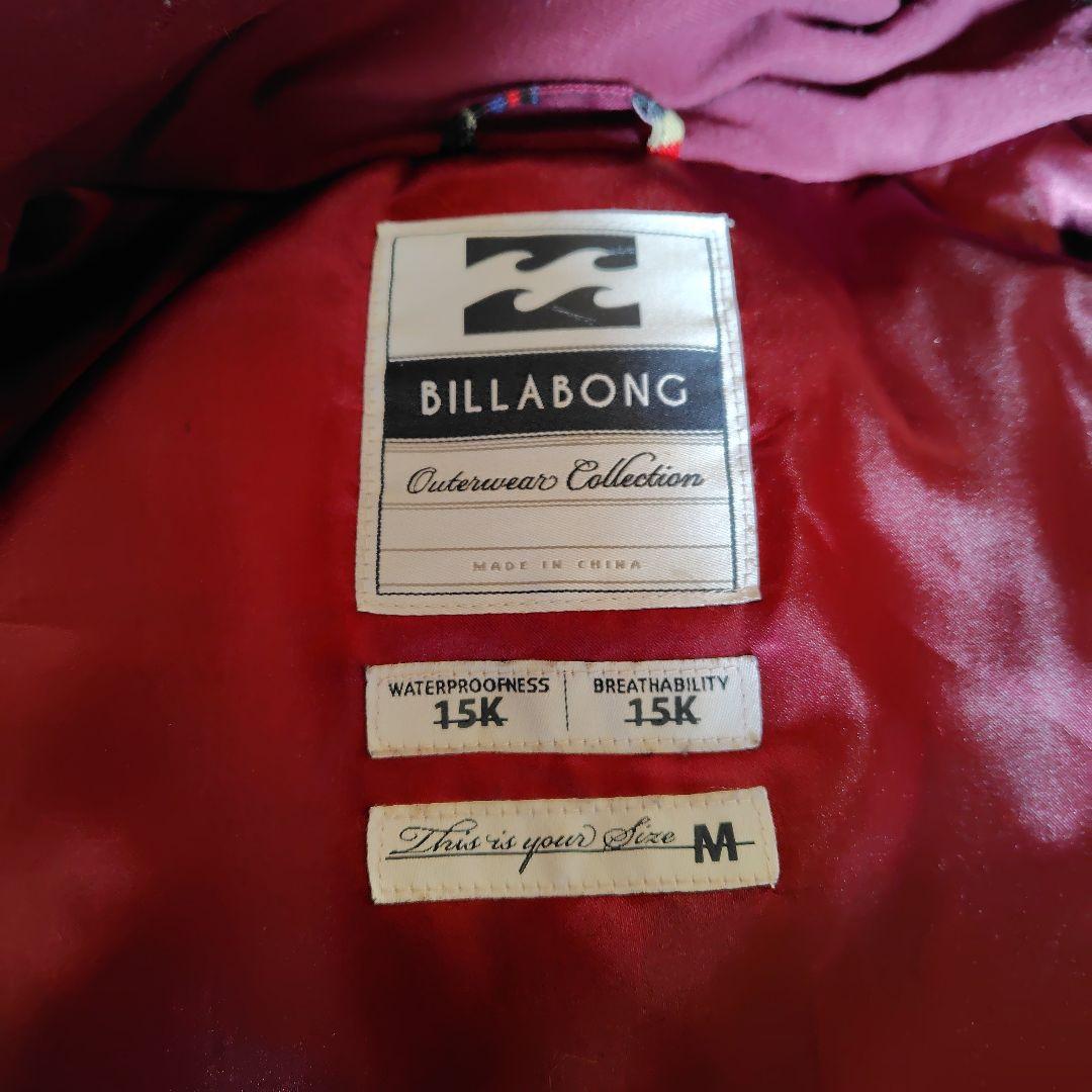 BILLABONG ファー付きスノーボードジャケット Mサイズ