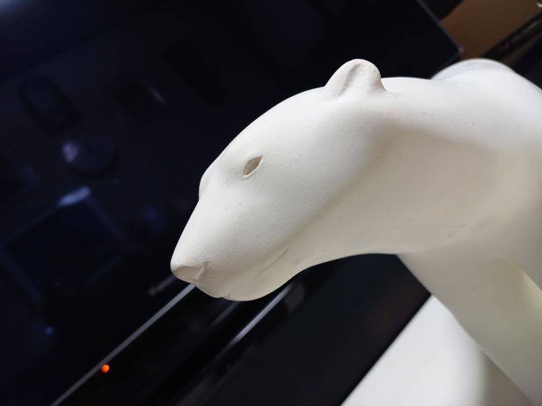 フランソワ　ポンポン　ルーブル美術館　ムラージュ工房　大型　シロクマ　オブジェ