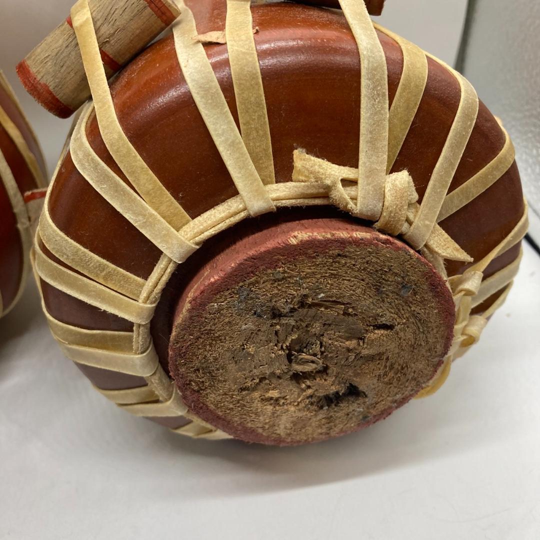 ▼タブラ　インド　民族楽器　セット　打楽器