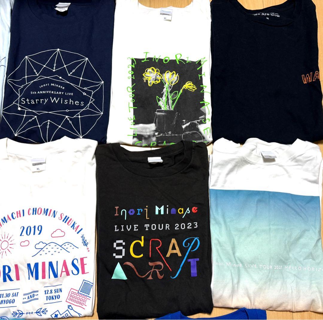 水瀬いのり ☆ ツアー Tシャツ 14枚 セット