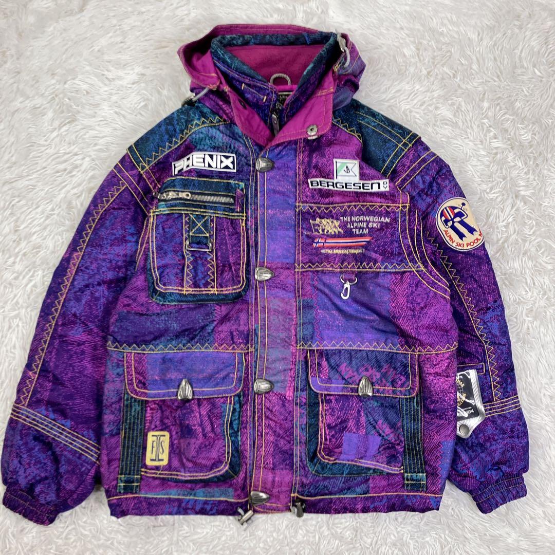 【極美品】PHENIXフェニックス　スキーウェア　ヴィンテージ　上下　Lサイズ