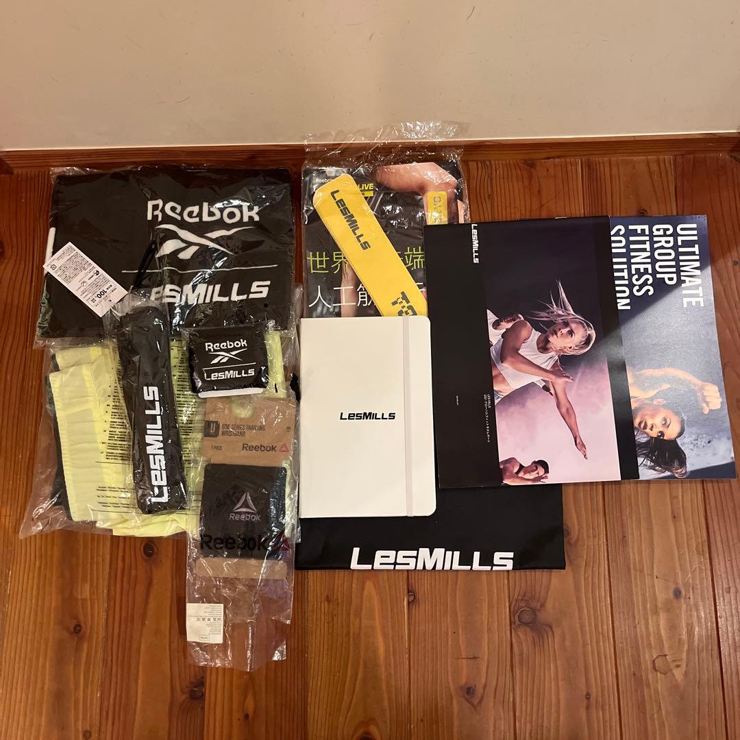 【商品追加】レズミルズ　lesmills非売品ノベルティなど