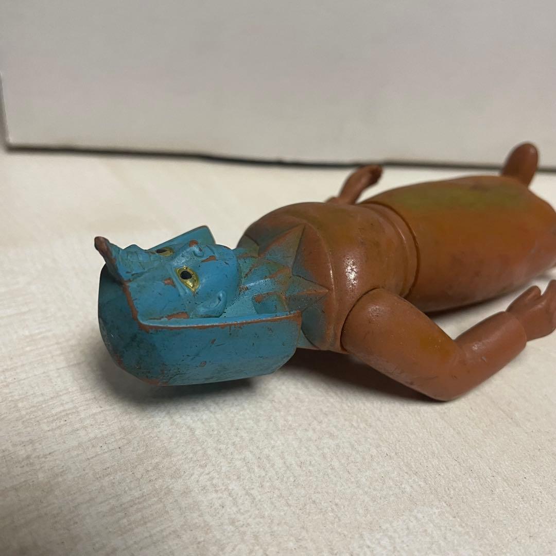 鉄人タイガーセブン　ギル太子　ソフビ人形