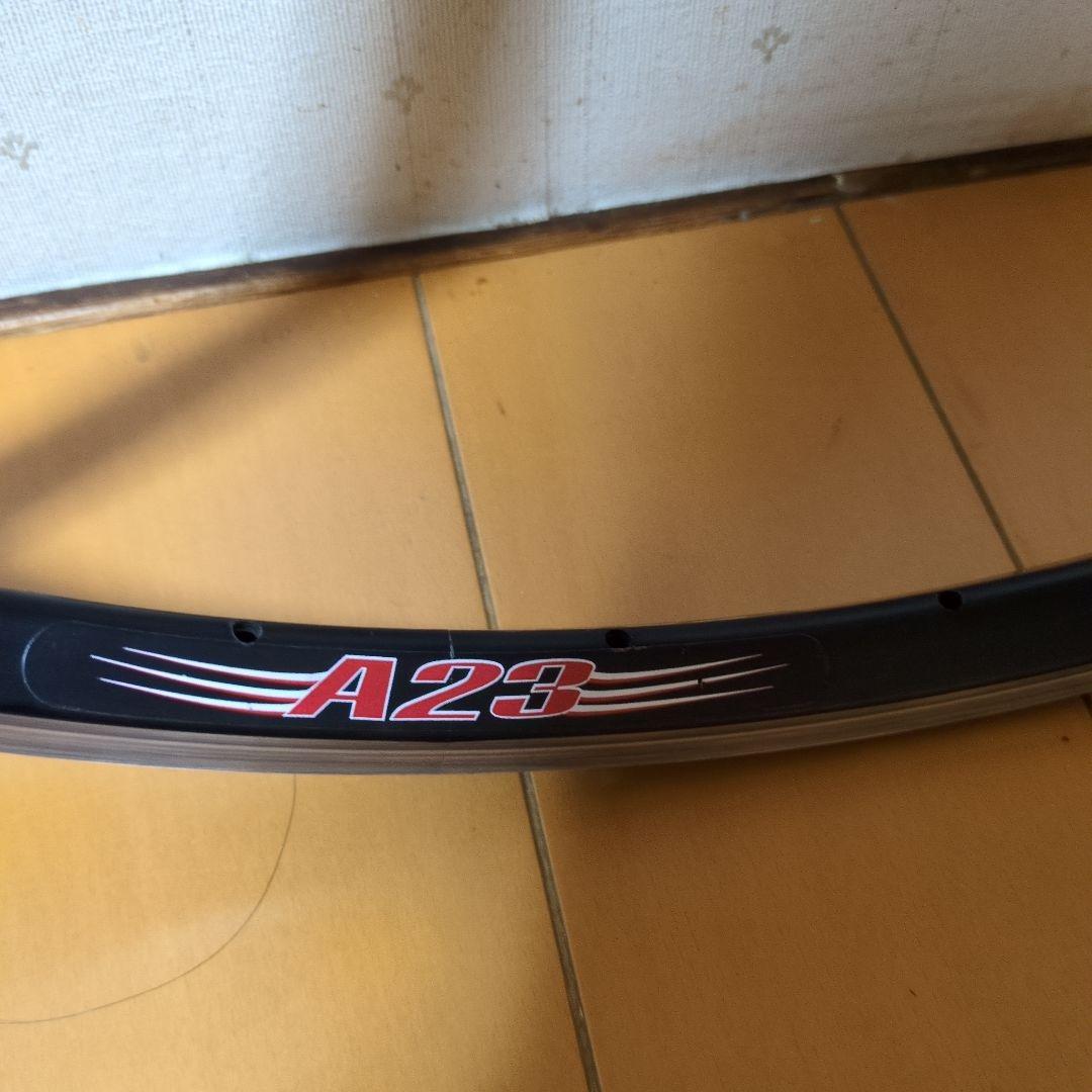 パーツ VELOCITY A23 rim black/silver 700C 32H