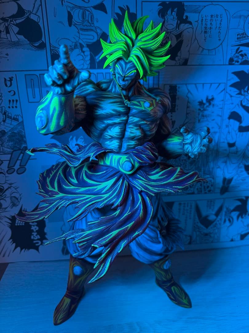 ドラゴンボール リペイント　ブロリー　ガレージキット フィギュア　大型タイプ