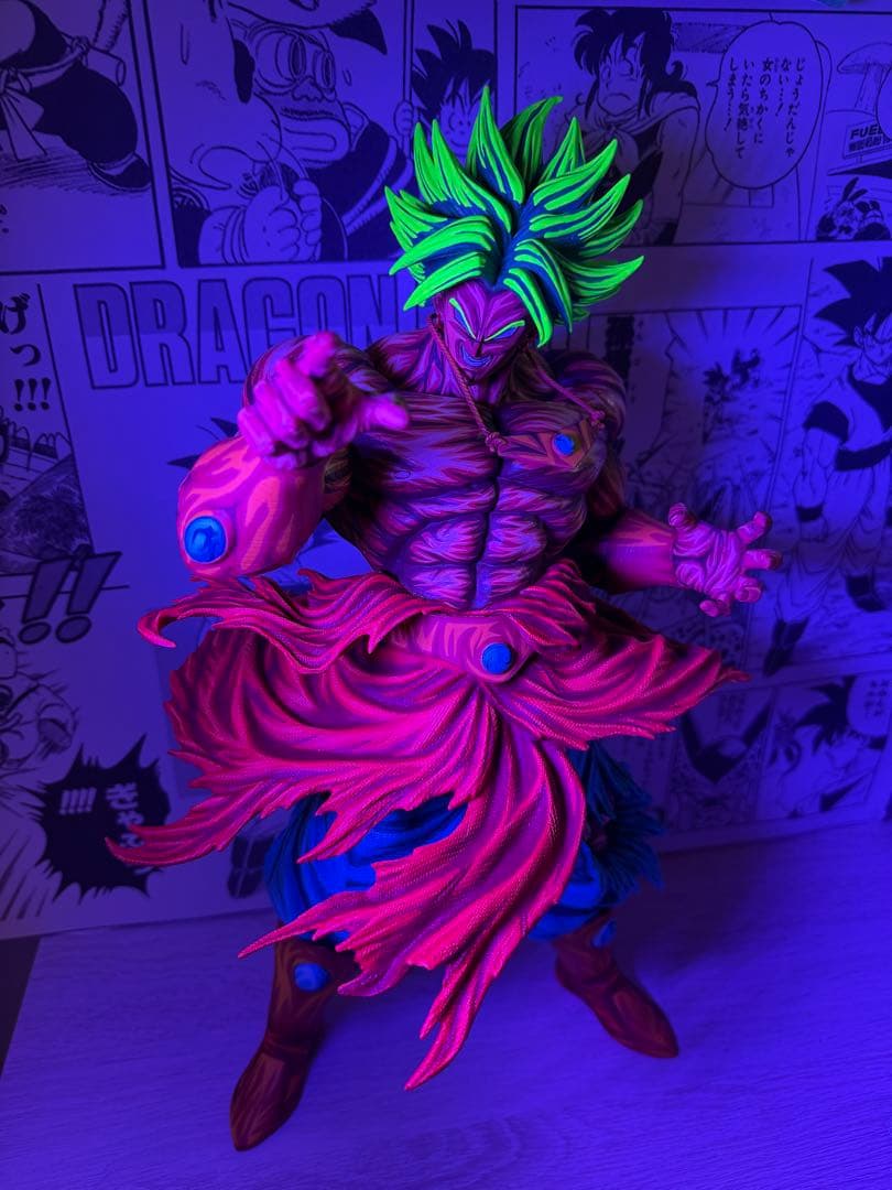 ドラゴンボール リペイント　ブロリー　ガレージキット フィギュア　大型タイプ