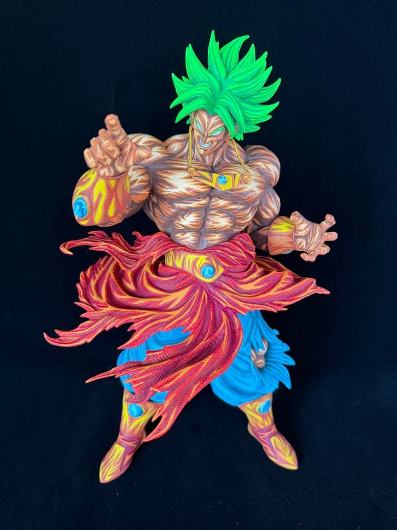 ドラゴンボール リペイント　ブロリー　ガレージキット フィギュア　大型タイプ