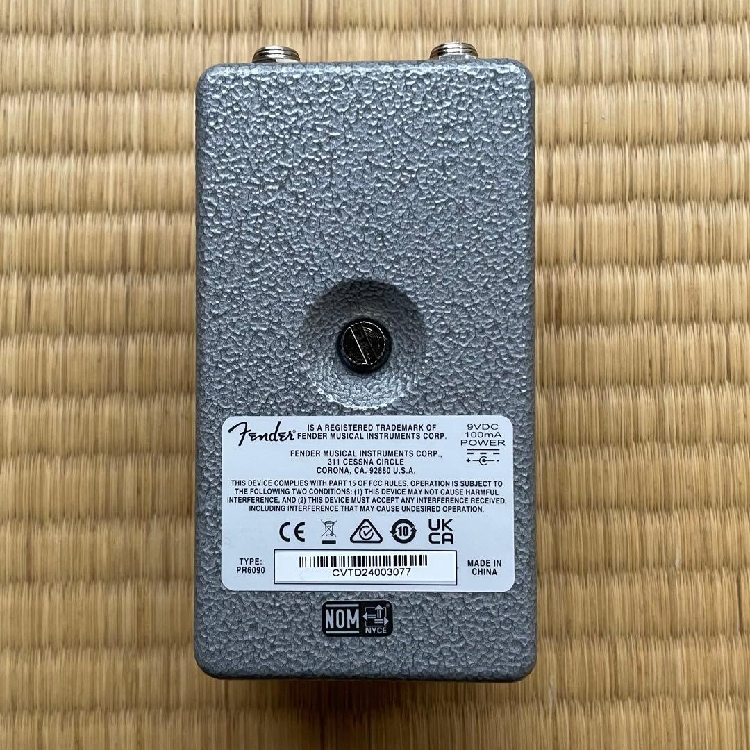 [未使用] Fender Hammertone Reverb エフェクター