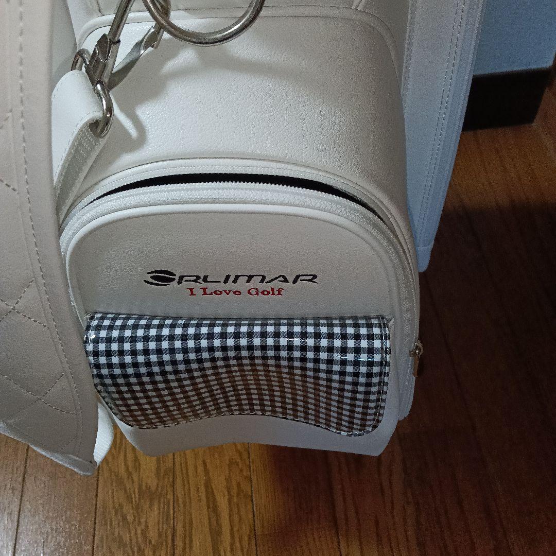 綺麗なレディース用ゴルフキャディバックセット