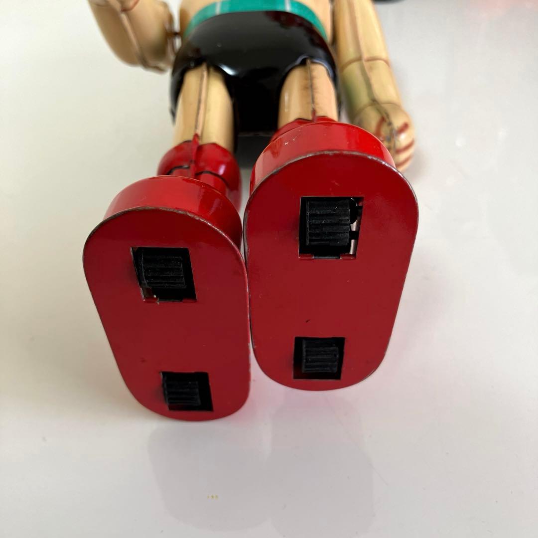 当時物　初期版　鉄腕アトム　ブリキ玩具　ゼンマイ式