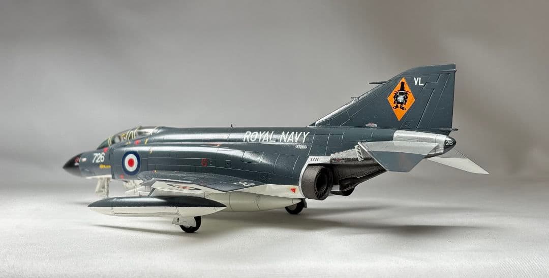 【完成品】フジミ 1/72 ブリティッシュ ファントム F-4K