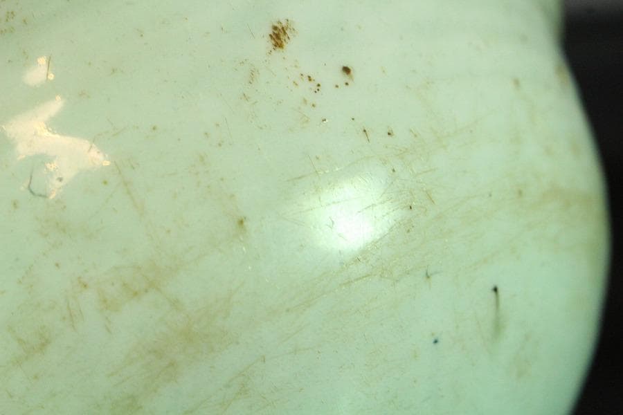 中国美術 青白磁 影青 碗 φ16.5cm 宋(K-XA723)