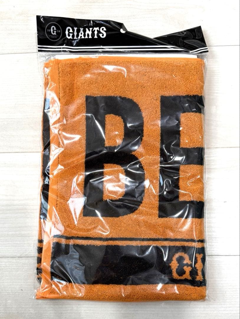 【新品未開封】BE:FIRST GIANTS 巨人 コラボ タオル オレンジ