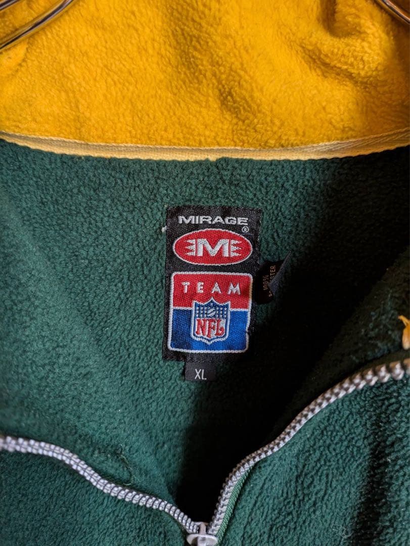 【パッカーズ】NFL グリーンベイ・パッカーズ フリース XL