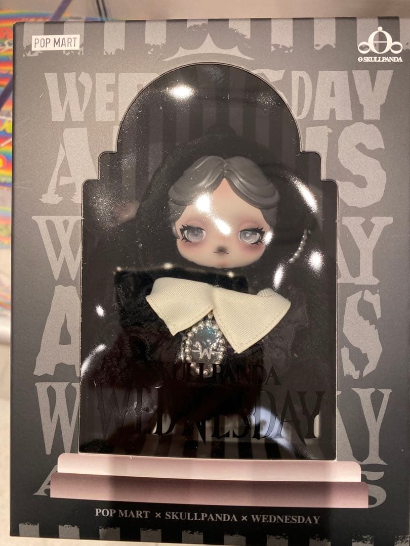 アメリカ限定 スカルパンダ ウェンズデー ポップマート 追加購入分