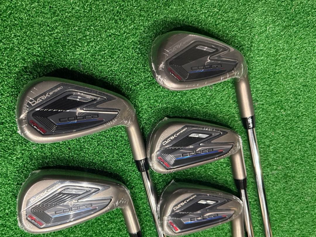 新品未使用 コブラ ダークスピード ワンレングス アイアン(5本セット)