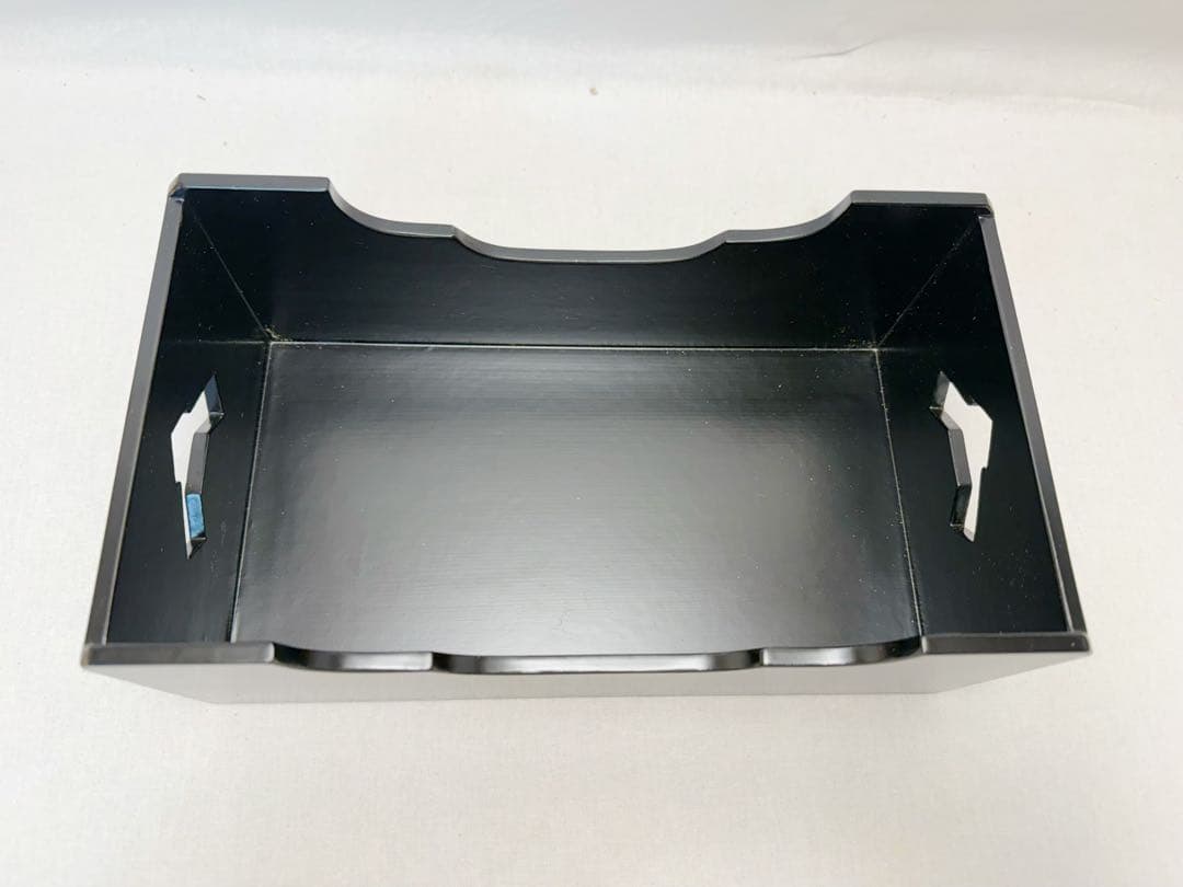 未使用 茶道具 塗師 表完造 又妙斉好写 文箱莨盆 鉄山作織部袖形火入 等 共箱