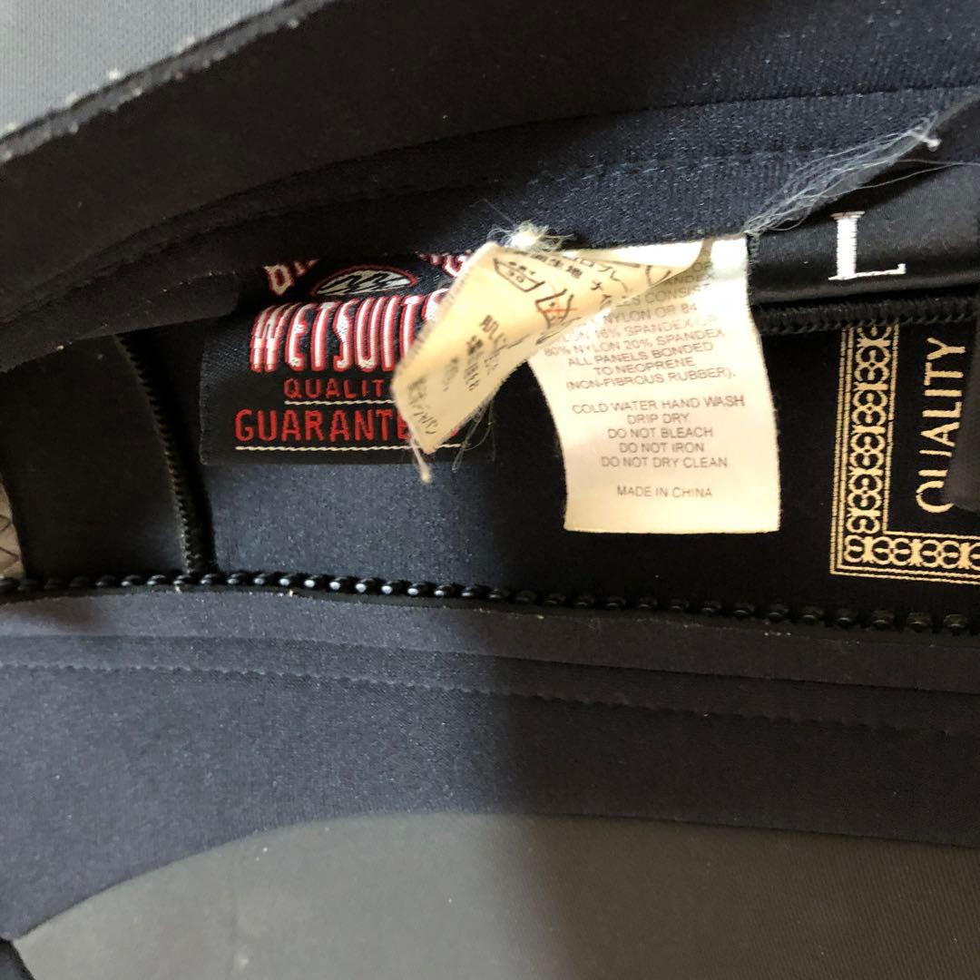 BILLABONG スプリングウェットスーツ 黒/白