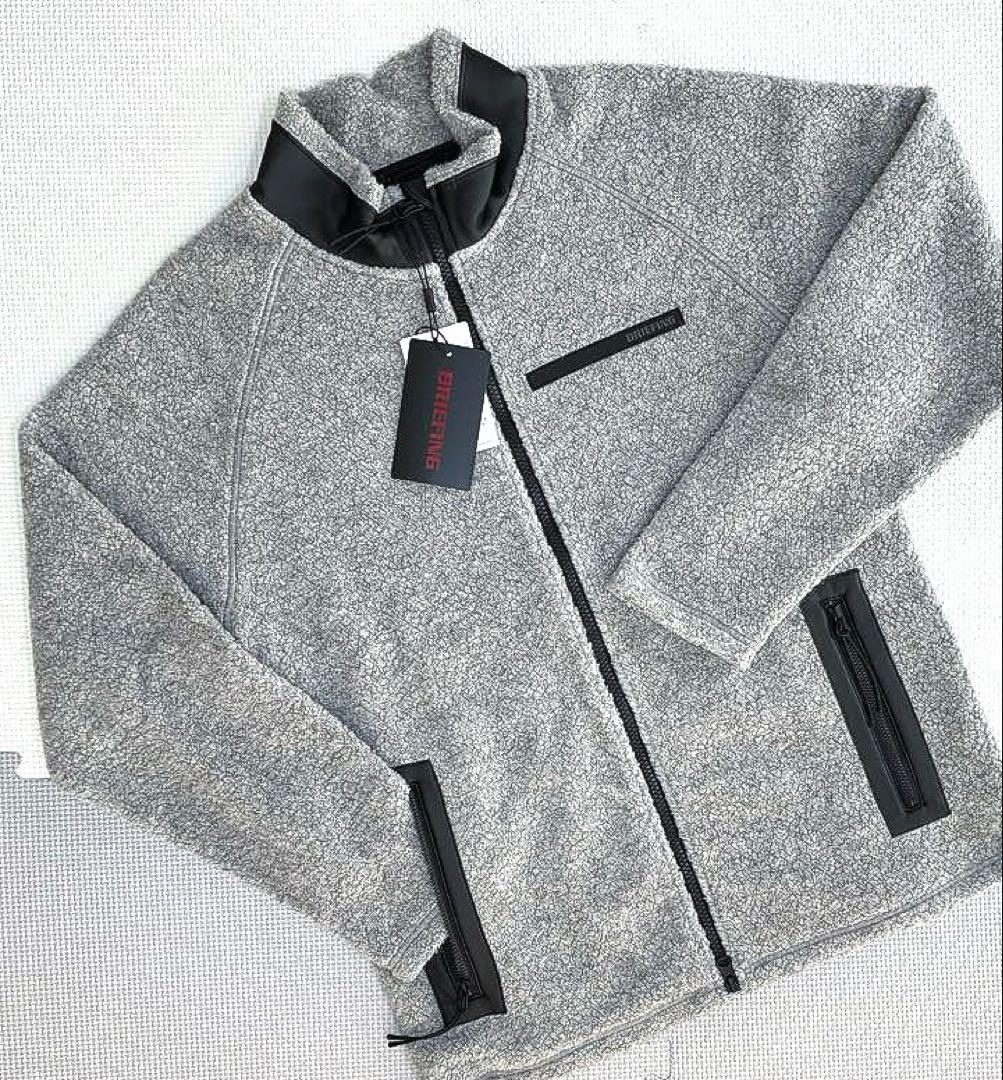 BRIEFING SH MS WOOL BOA BLOUSON（GRAY／M）