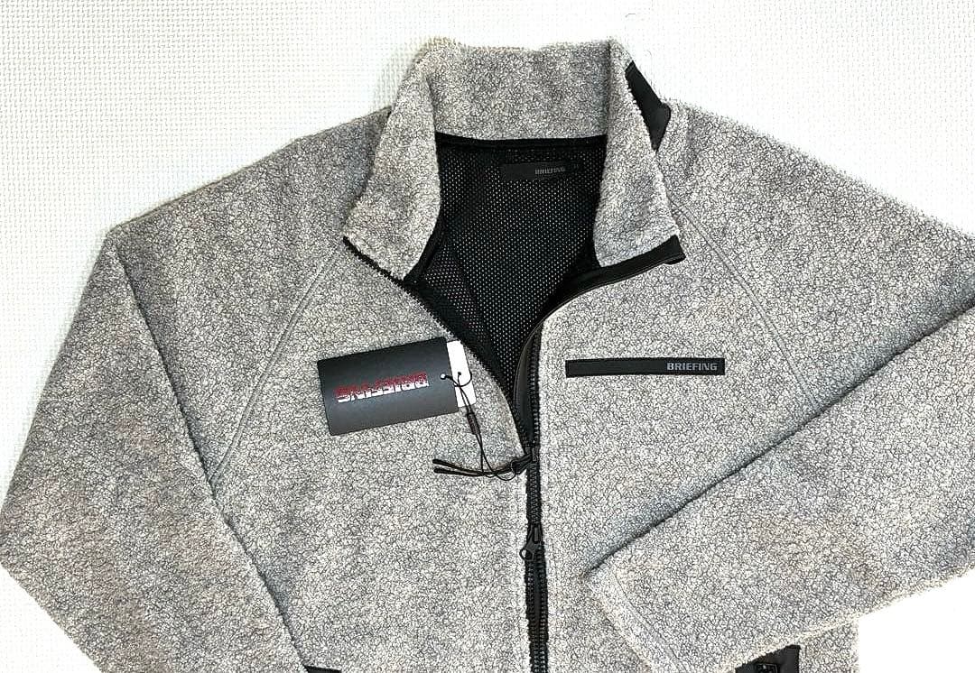 BRIEFING SH MS WOOL BOA BLOUSON（GRAY／M）