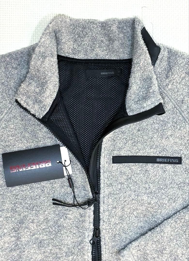 BRIEFING SH MS WOOL BOA BLOUSON（GRAY／M）