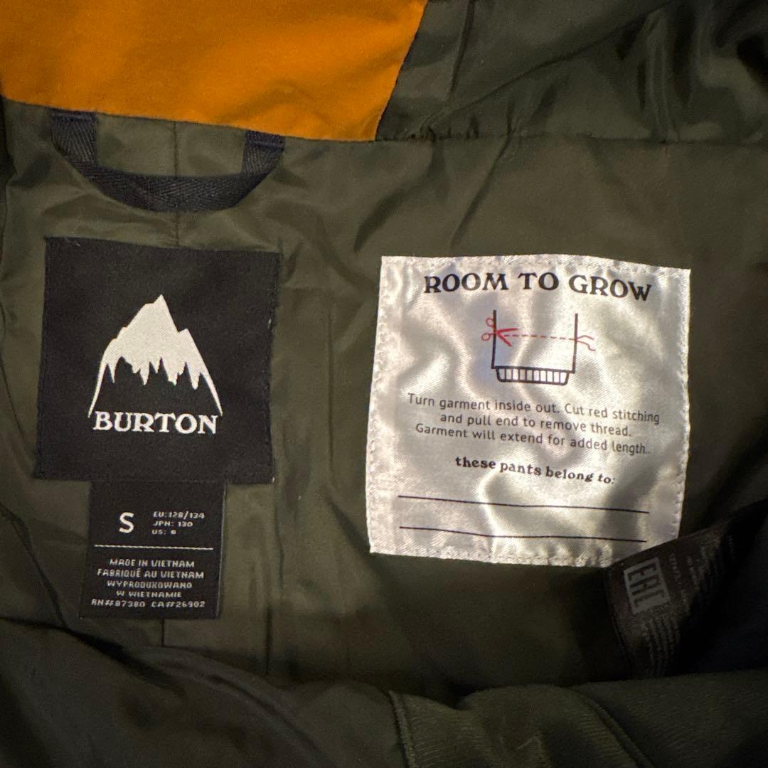 Burton　キッズ　ビブパンツ　130cm