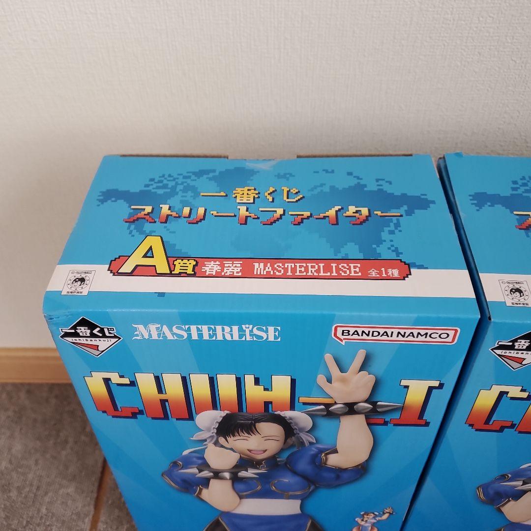 一番くじ　A賞　春麗 フィギュア リュウ D賞　サウンドボイスコレクション