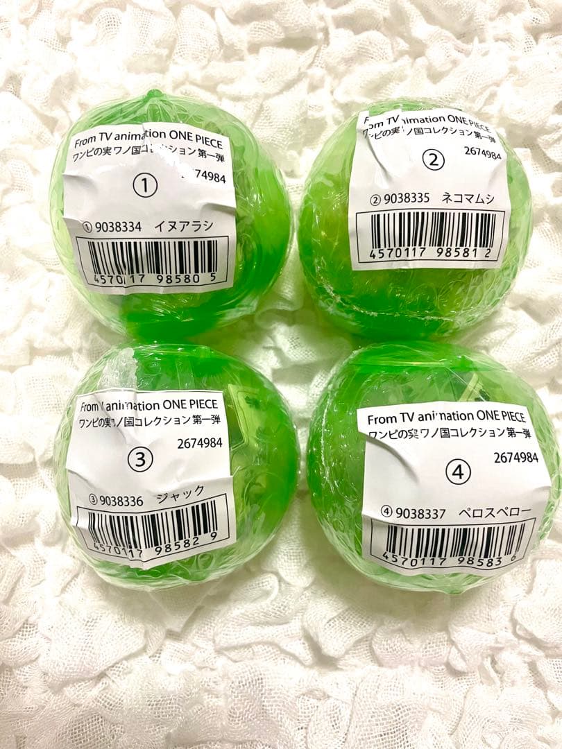 新品ワンピの実　第1〜5海戦　ワノ国第1〜4弾　全46種