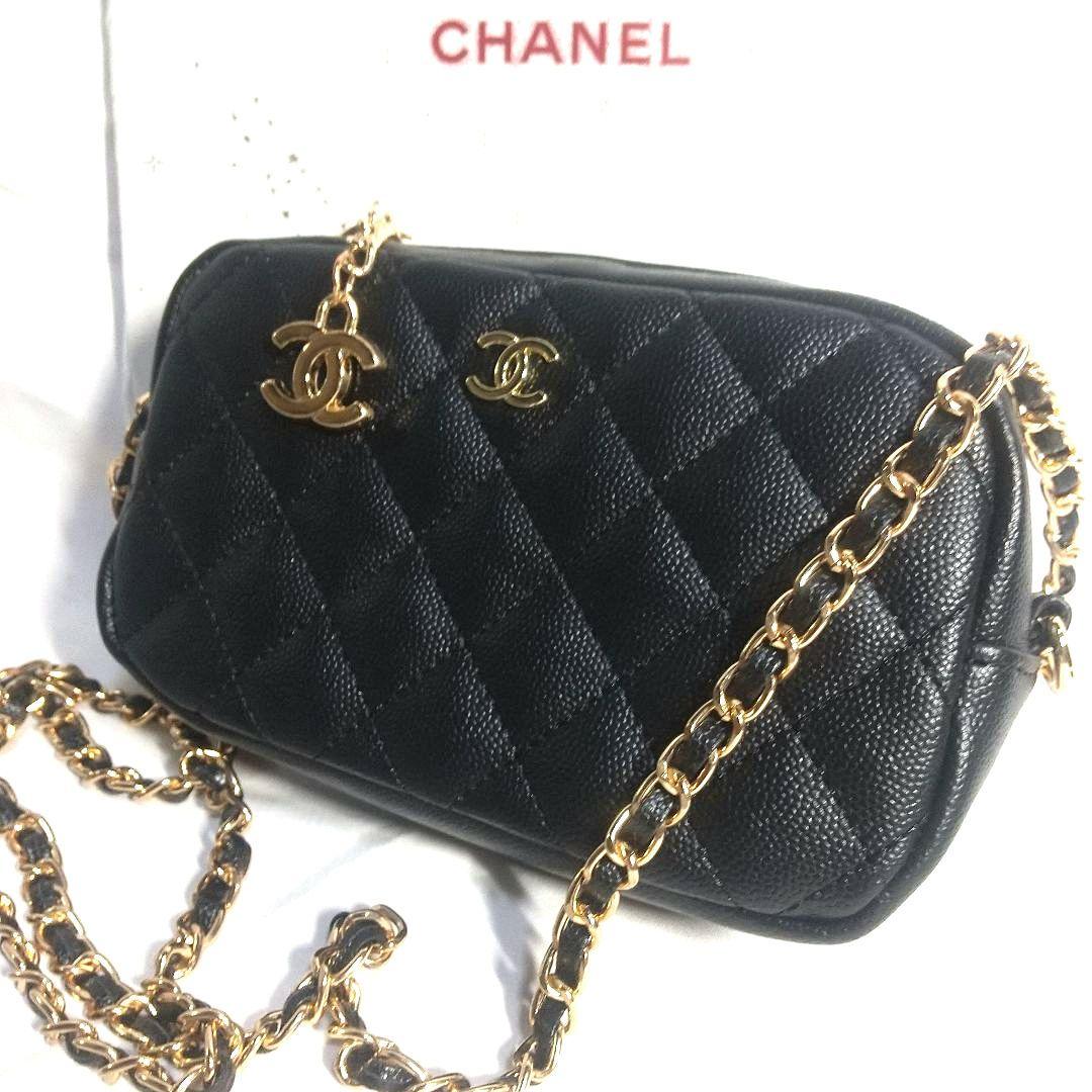 新品CHANEL ノベルティ キルティング ショルダーバッグ チャームVIP限定