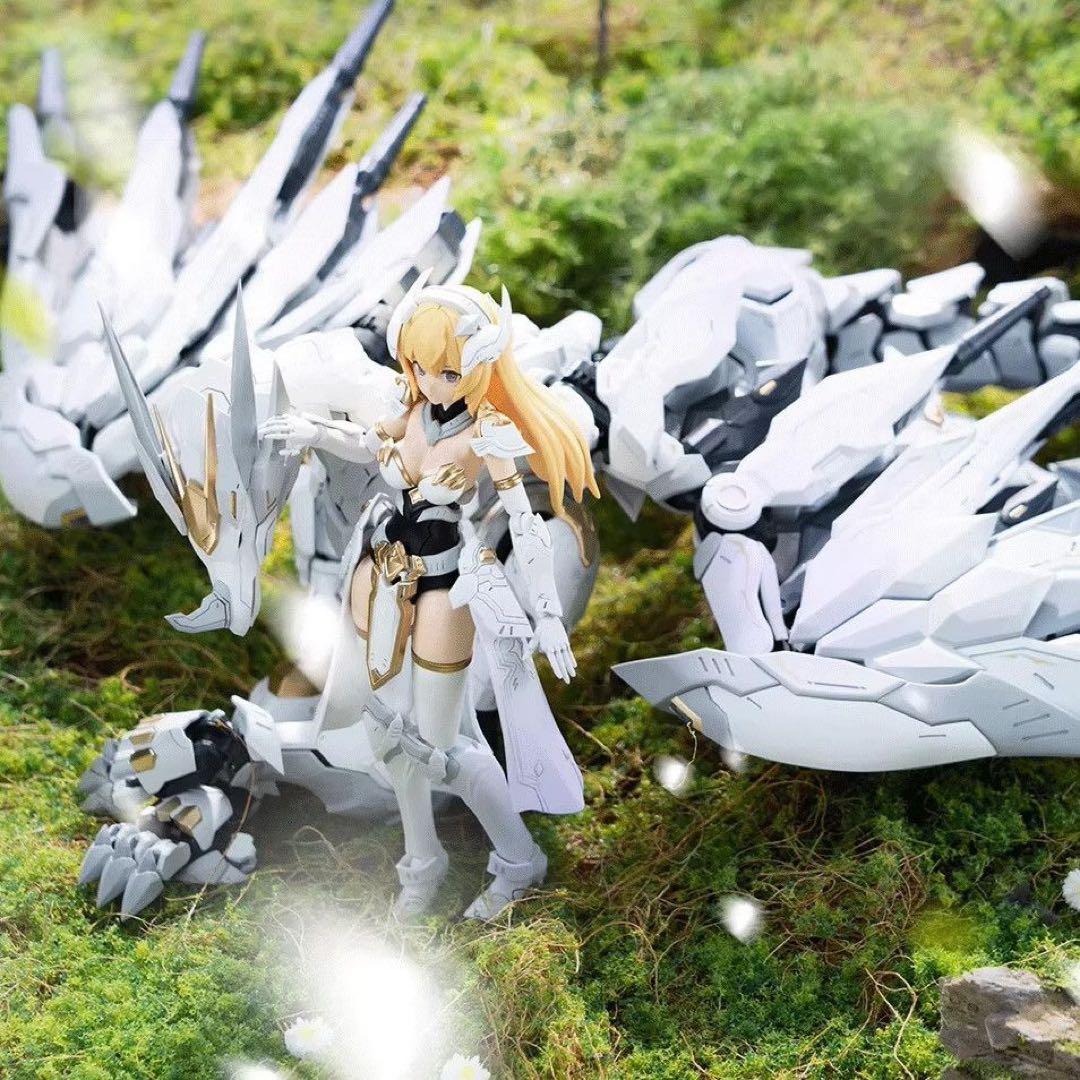 塑霊模型1/12 『白昼流星』 魔龍 白昼·ドーン​＆流星·ミデル組み立てキット