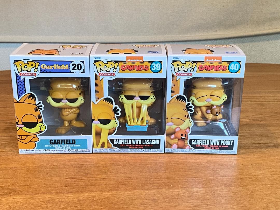 ガーフィールド フィギュア 3体セット FUNKO POP ファンコポップ