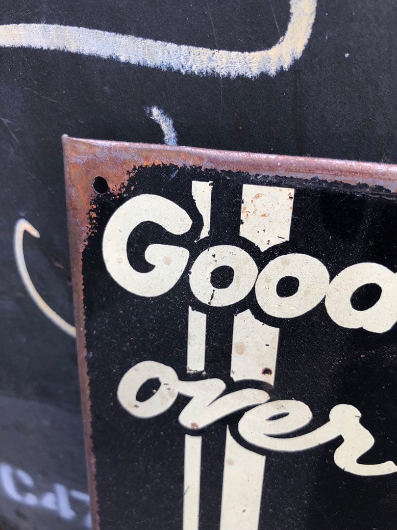 【antique】看板 サイン インテリア ガレージ インダストリアル