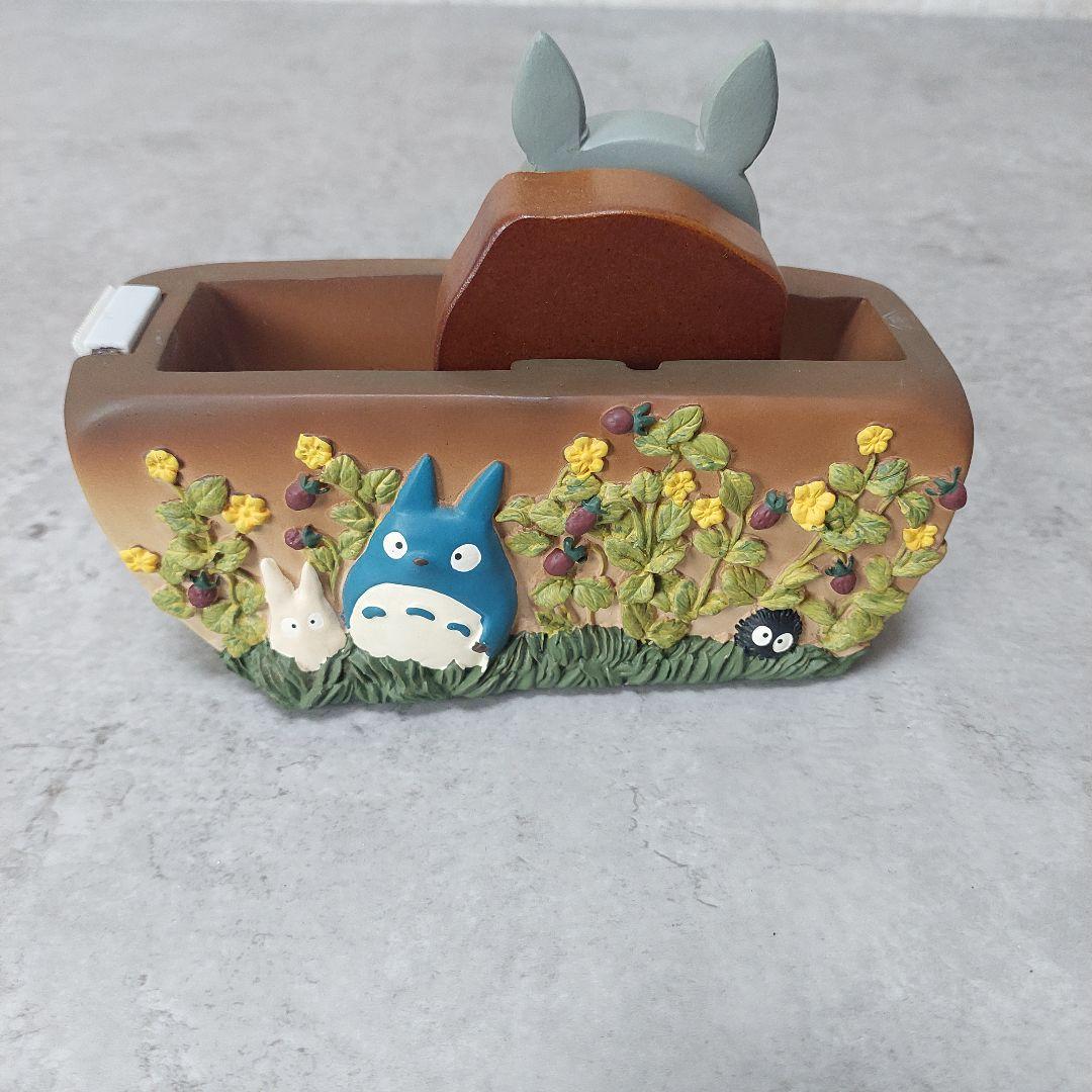 ジブリ となりのトトロ テープカッター 大トトロ貯金箱 2点セット