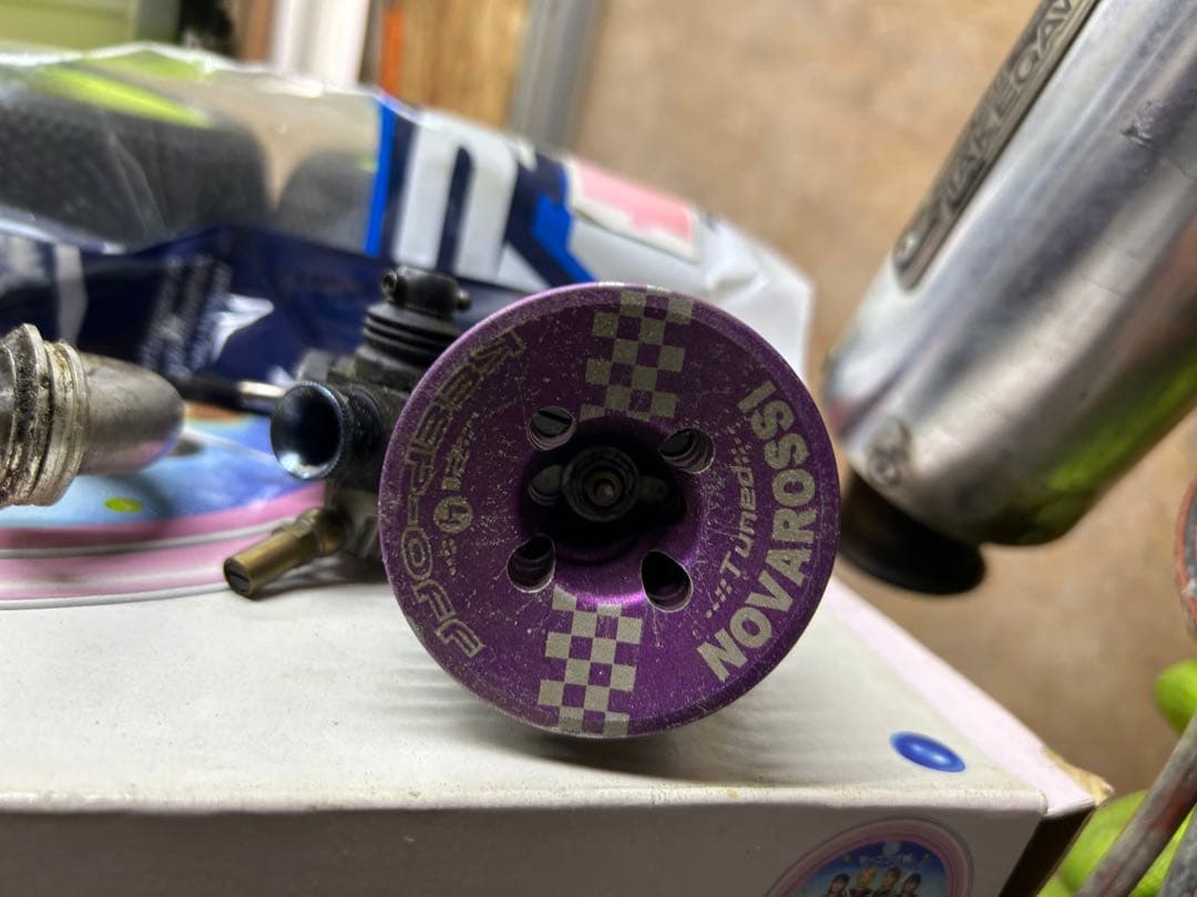 ラジコン　エンジン　マフラー　スターター