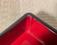 金蒔絵重箱（二段、内朱塗）