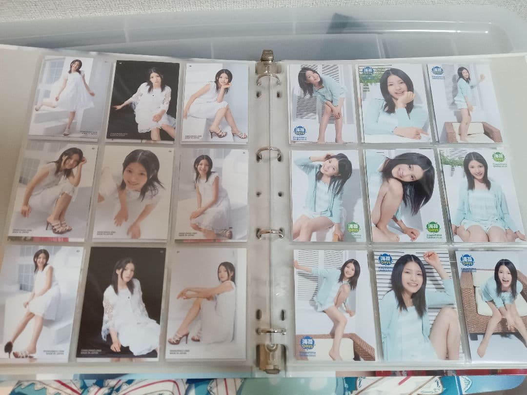 最終値下げ　川島海荷　カードコレクション　海荷Days　ファイル　サインカード