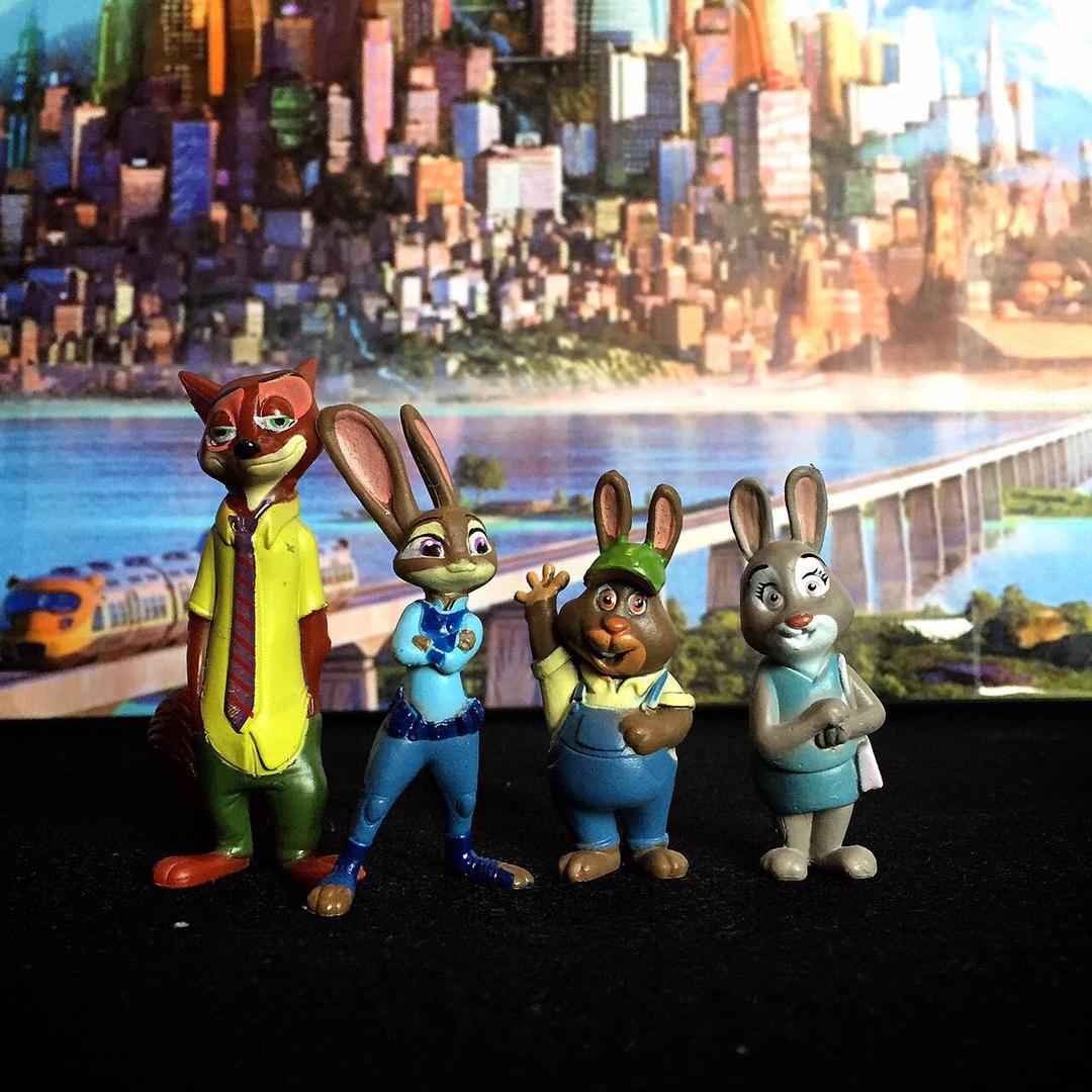 【嬉しいおまけ付き】Real❣️ズートピア フィギュア 12キャラセット