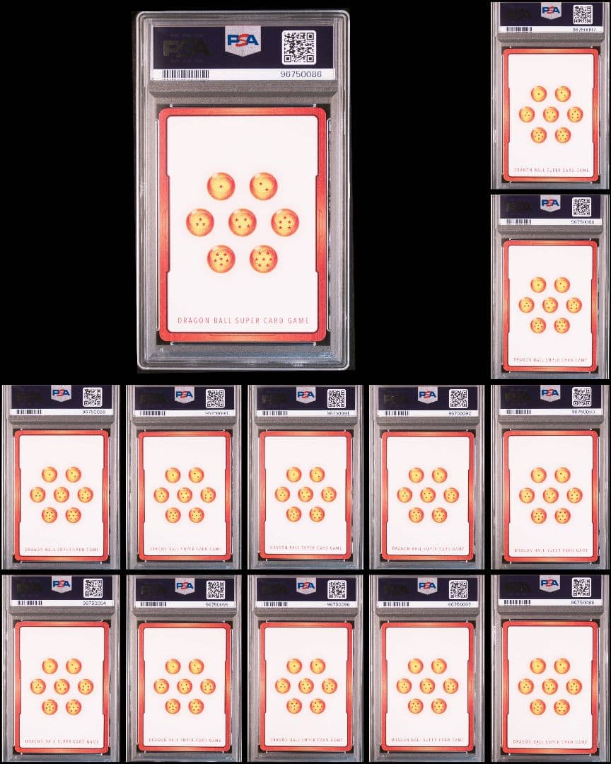 ドラゴンボール フュージョンワールド エナジーマーカー01 PSA10 13連番