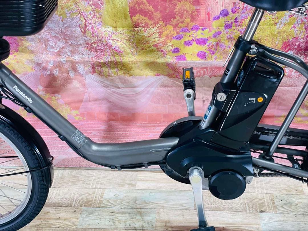 K2627 電動自転車パナソニック ギュット 子供乗せ 20インチ 送料無料