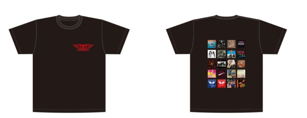 【非売品・未開封・激レア】エアロスミス 復刻20タイトルジャケ写 Tシャツ L