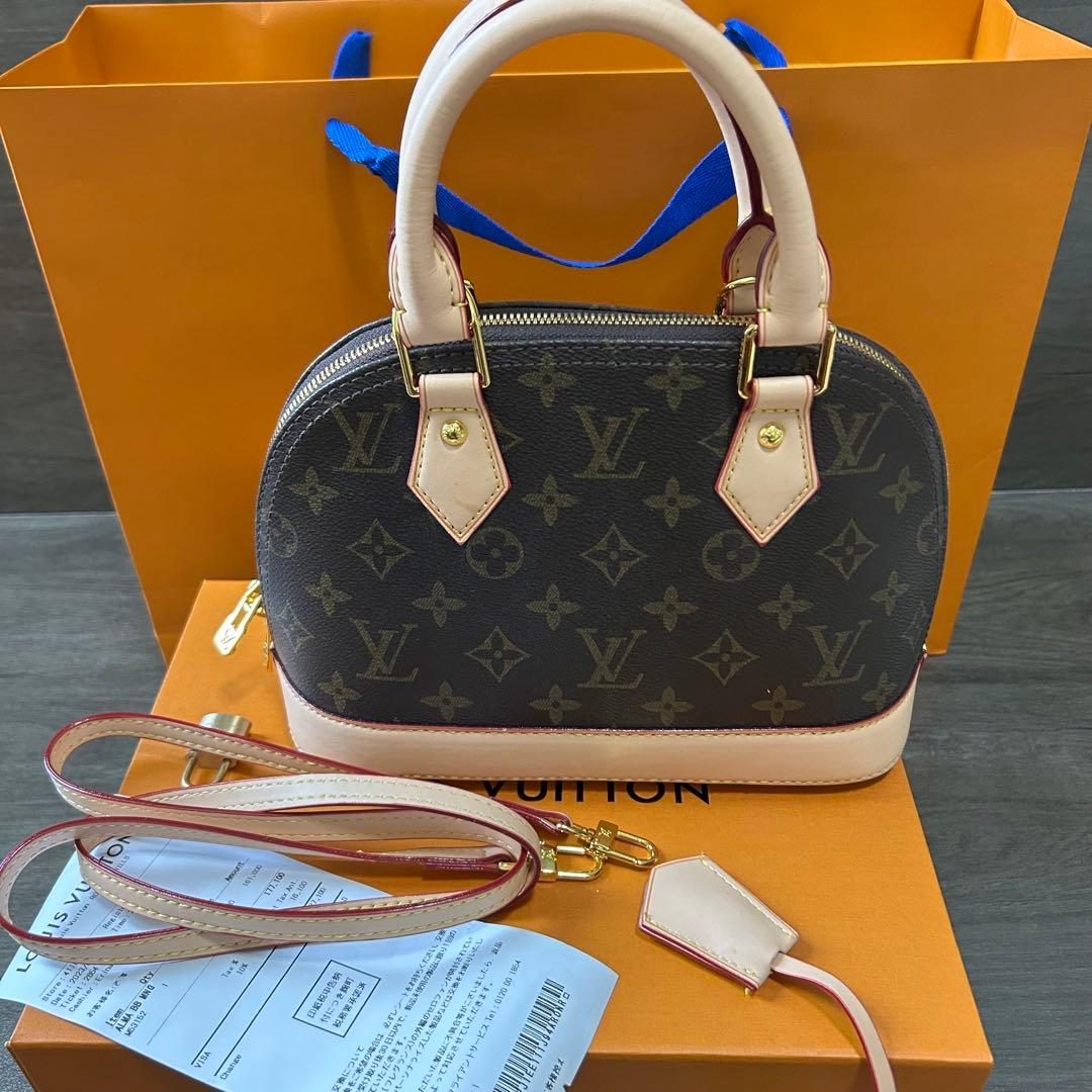 ハンドバッグ ブラウン/ベージュ