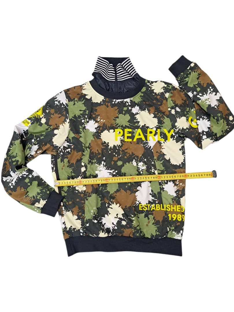 パーリーゲイツ PEARLY GATES サイズ4 (M) 迷彩 ツインスニード